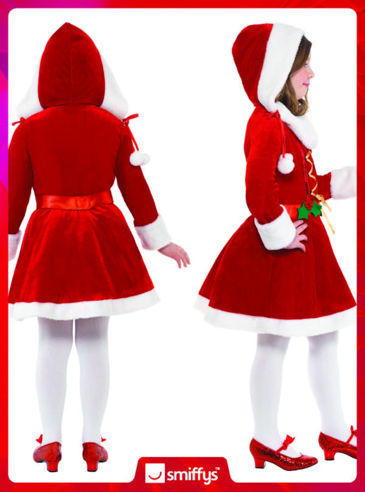 Little Miss Santa Costume - Image 6