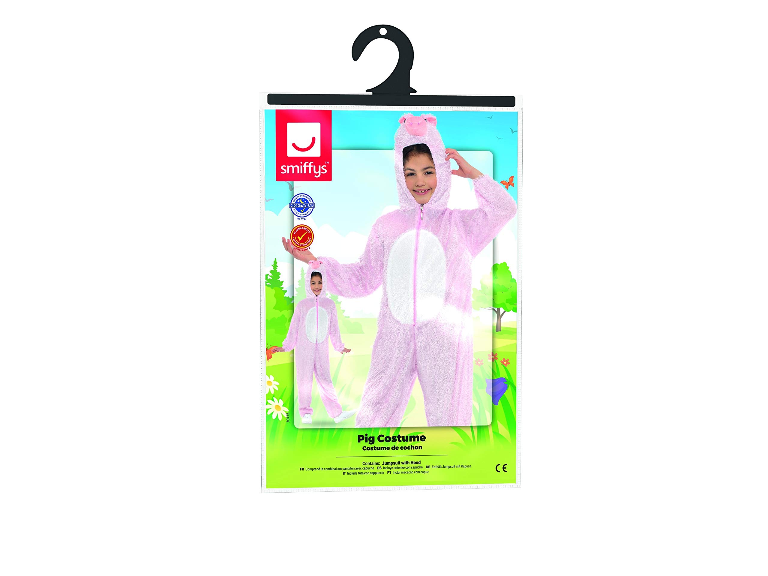 Pig Costume, Child Small (Age 4-6) - Image 5