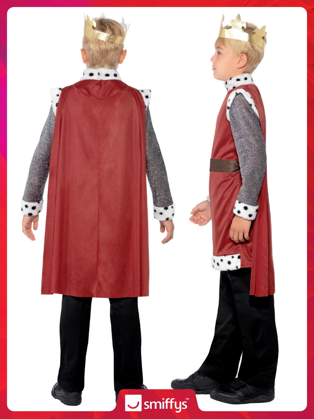 Smiffy's Boys' King Arthur Medieval Costume - Image 6
