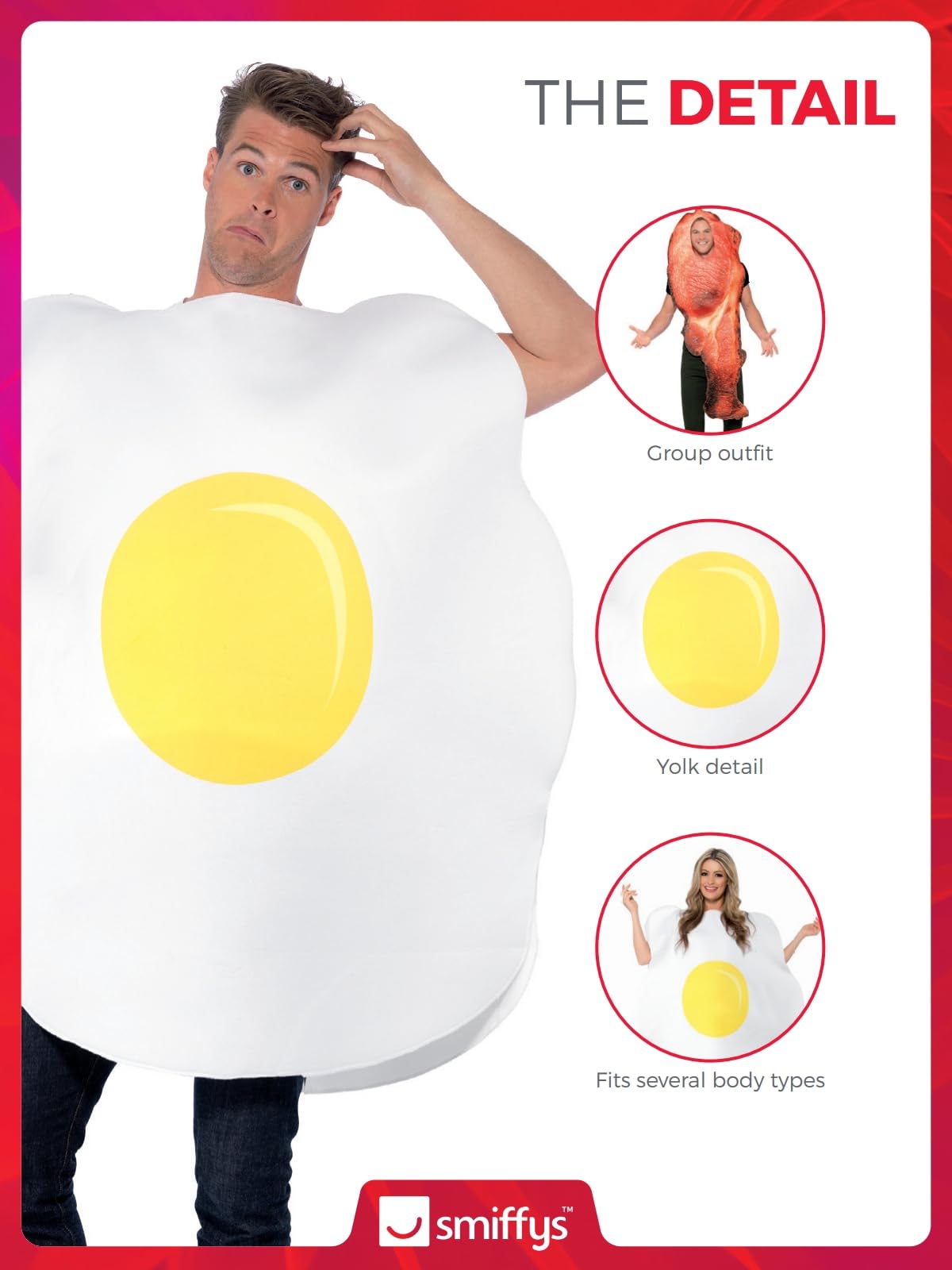 Smiffy's Men's Egg Costume - Image 5