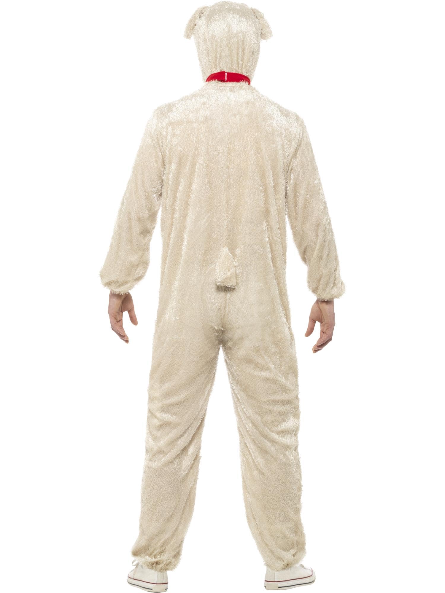 Smiffy's Men's Lamb Costume Includes Jumpsuit with Hood - Image 3