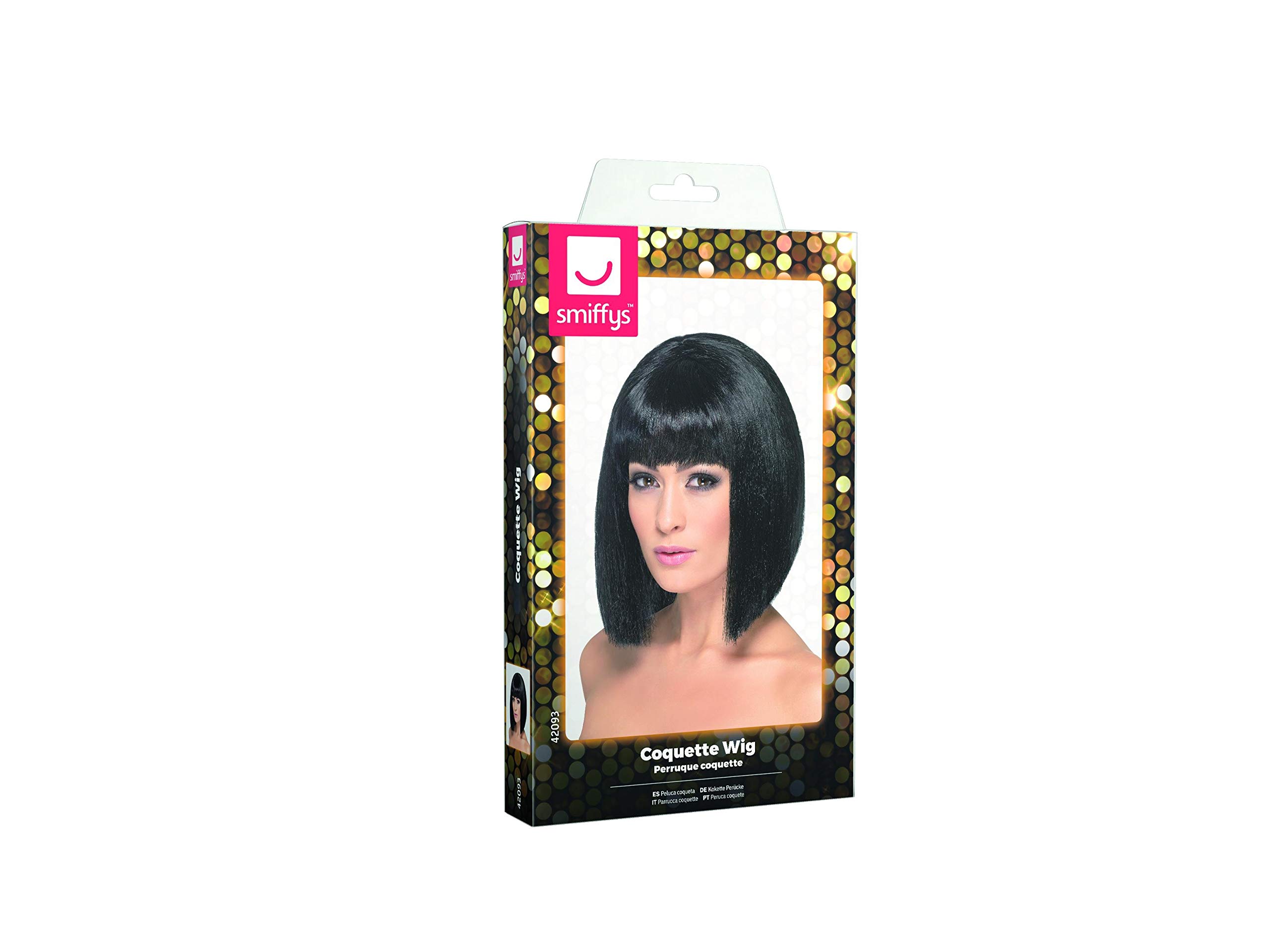 Smiffy's Women's Coquette Wig Short with Fringe - Image 4
