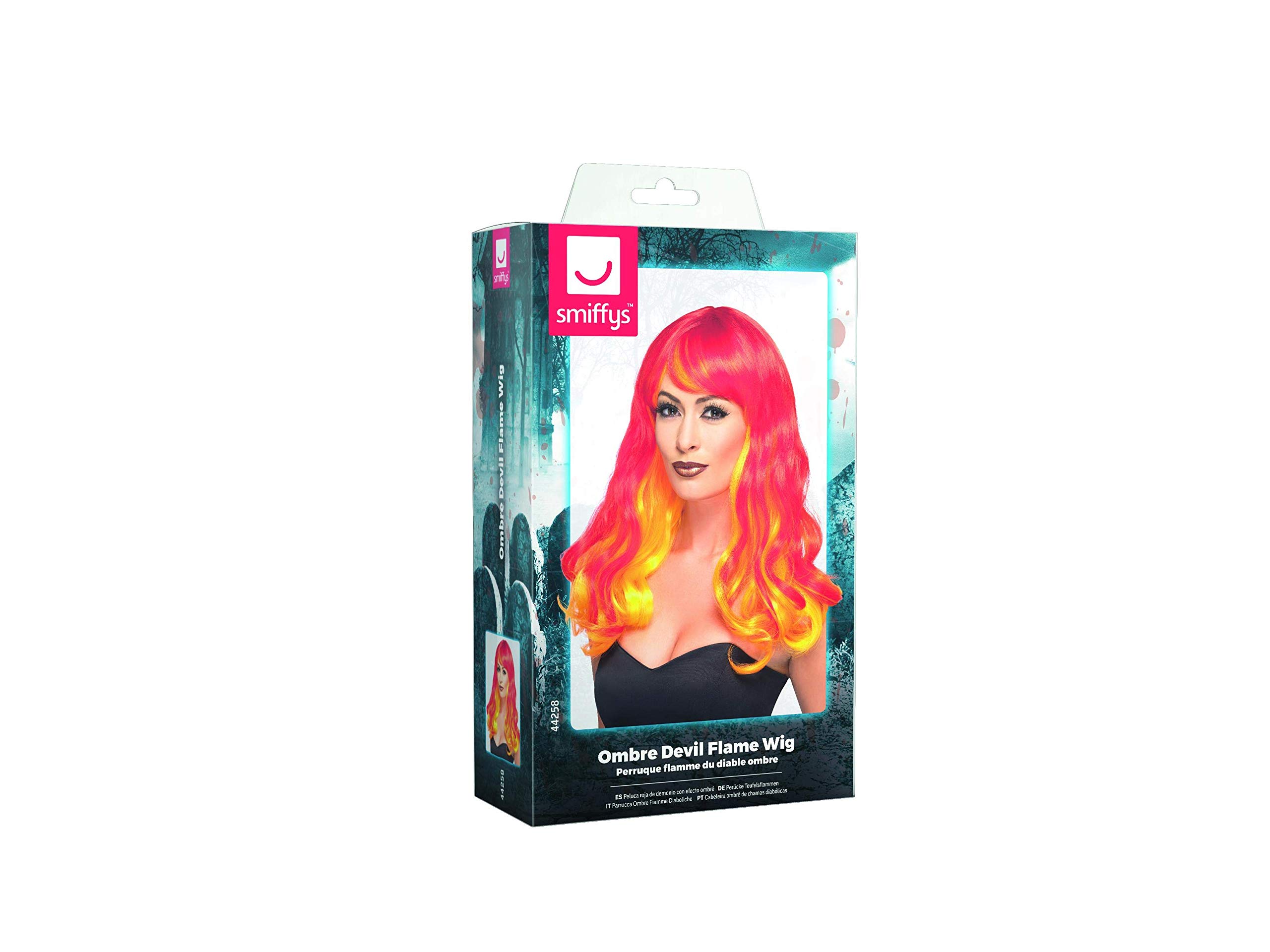 Smiffy's Women's Ombre Wig Midnight Siren - Image 8