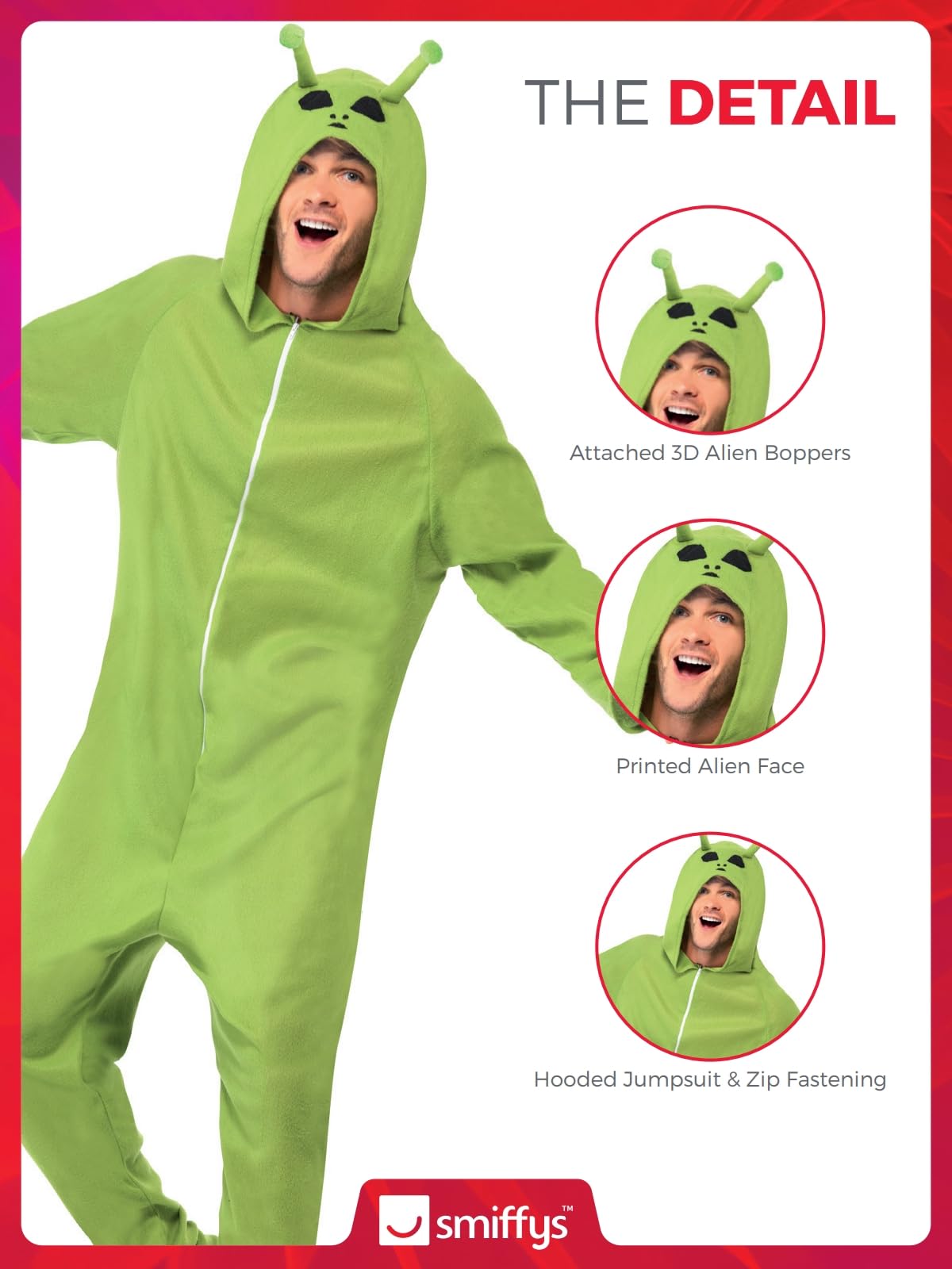 Smiffys Alien Costume - Image 5