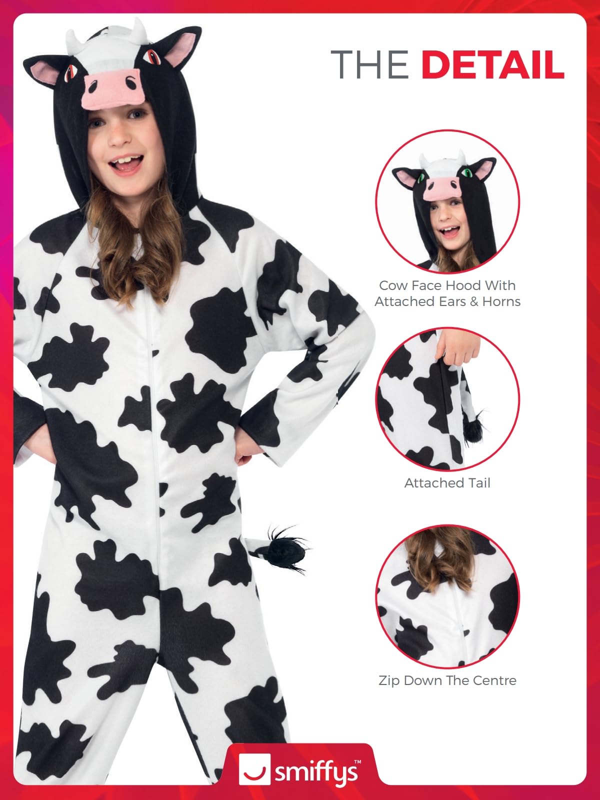 Smiffys Cow Costume - Image 5