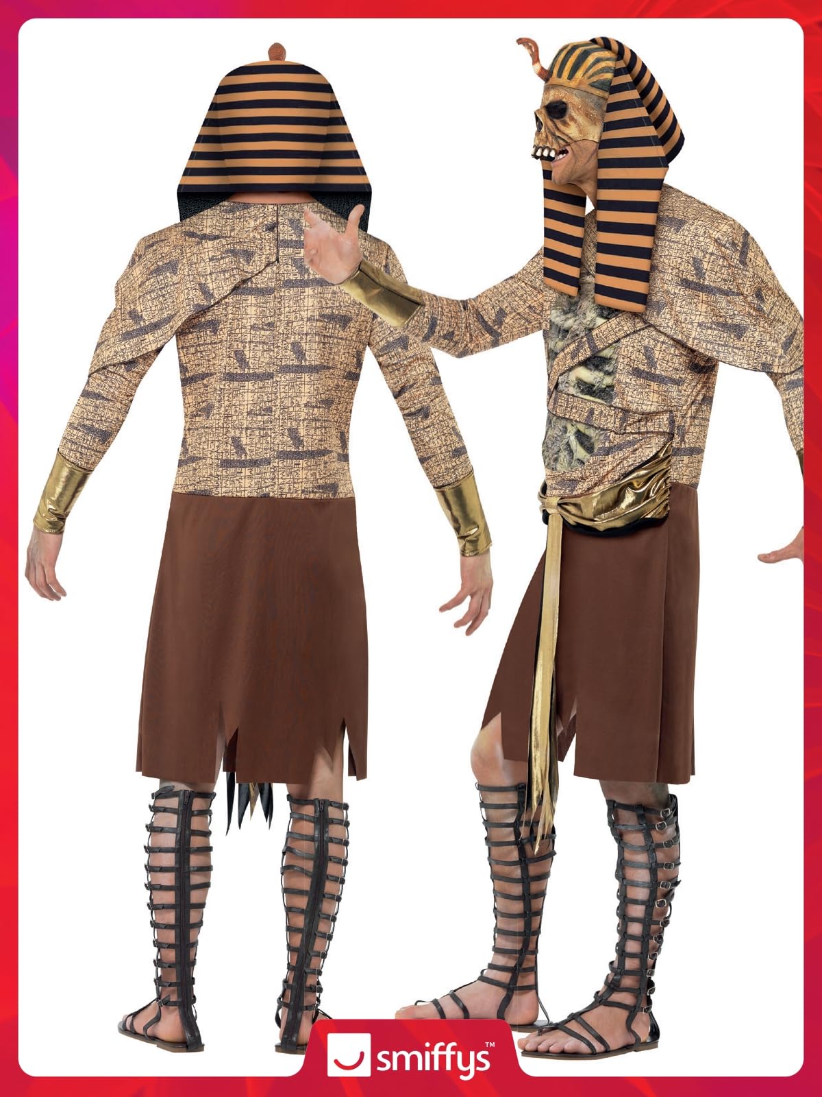 Smiffys mens Zombie Pharaoh - Image 6