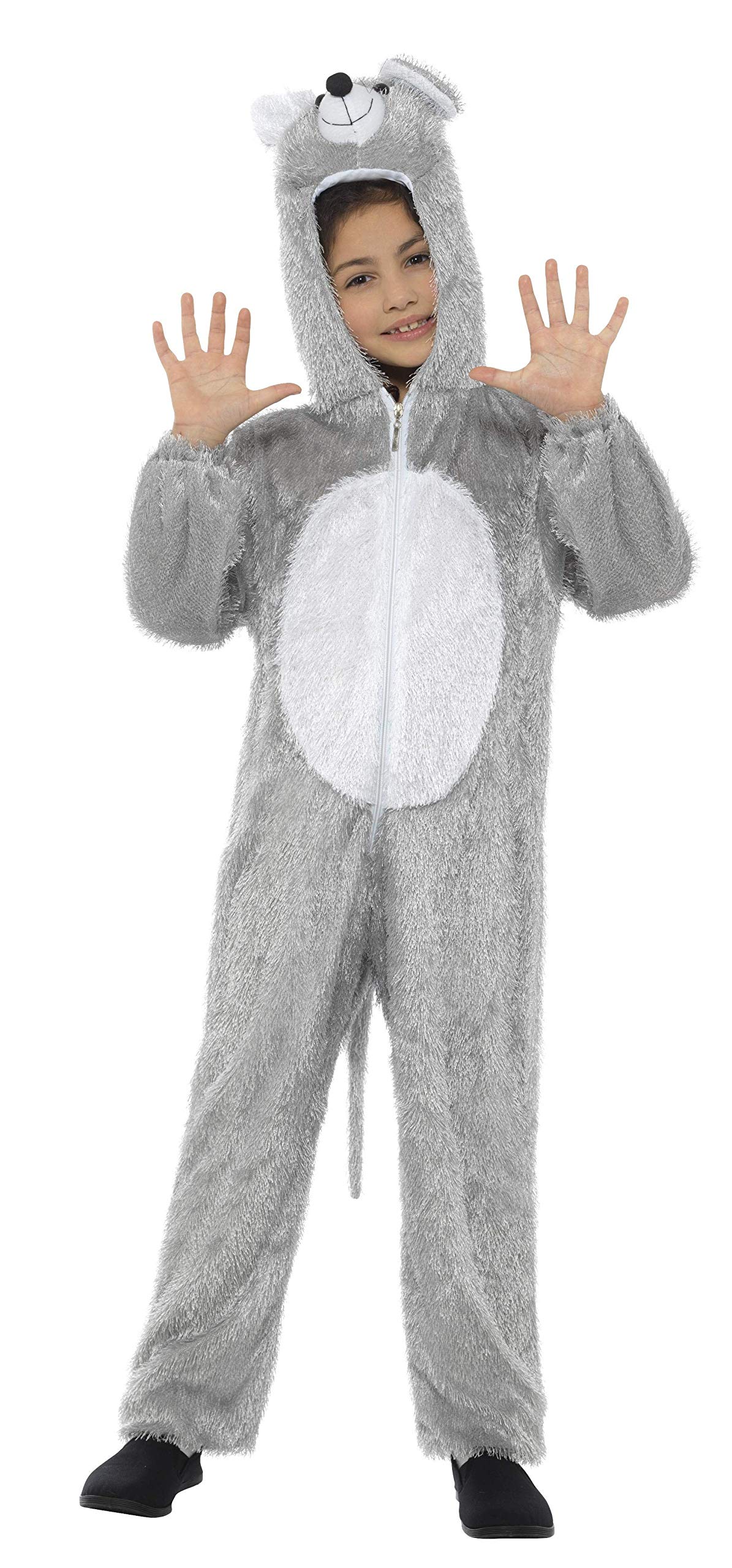 Smiffys Mouse Costume, Medium, Grey, Medium - Image 5