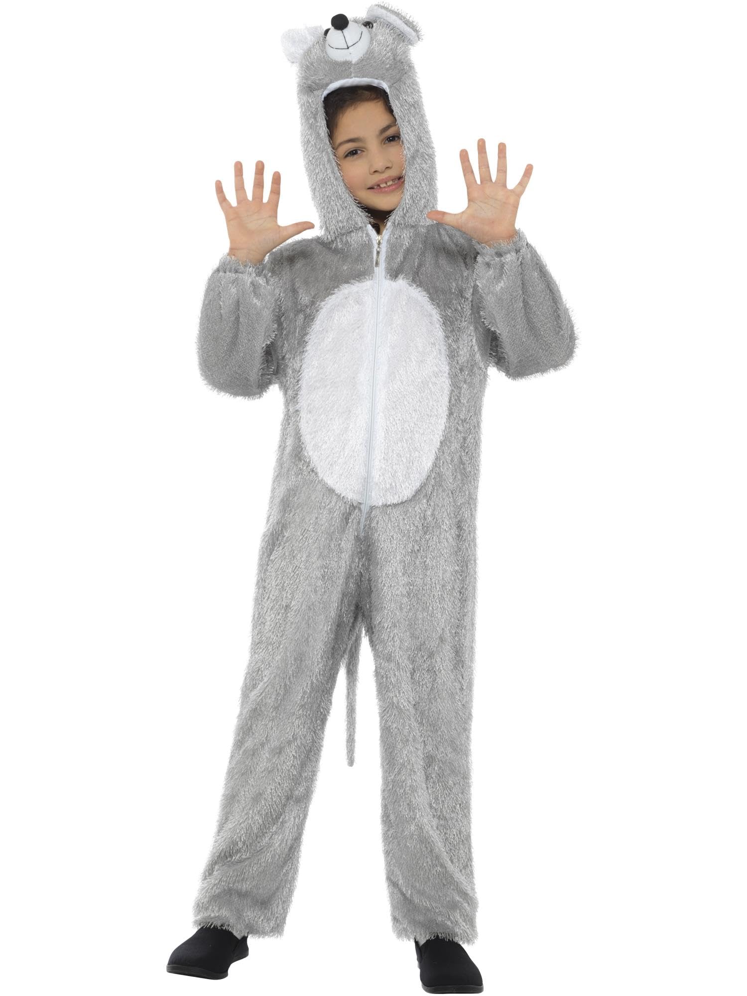 Smiffys Mouse Costume, Medium, Grey, Medium - Image 7