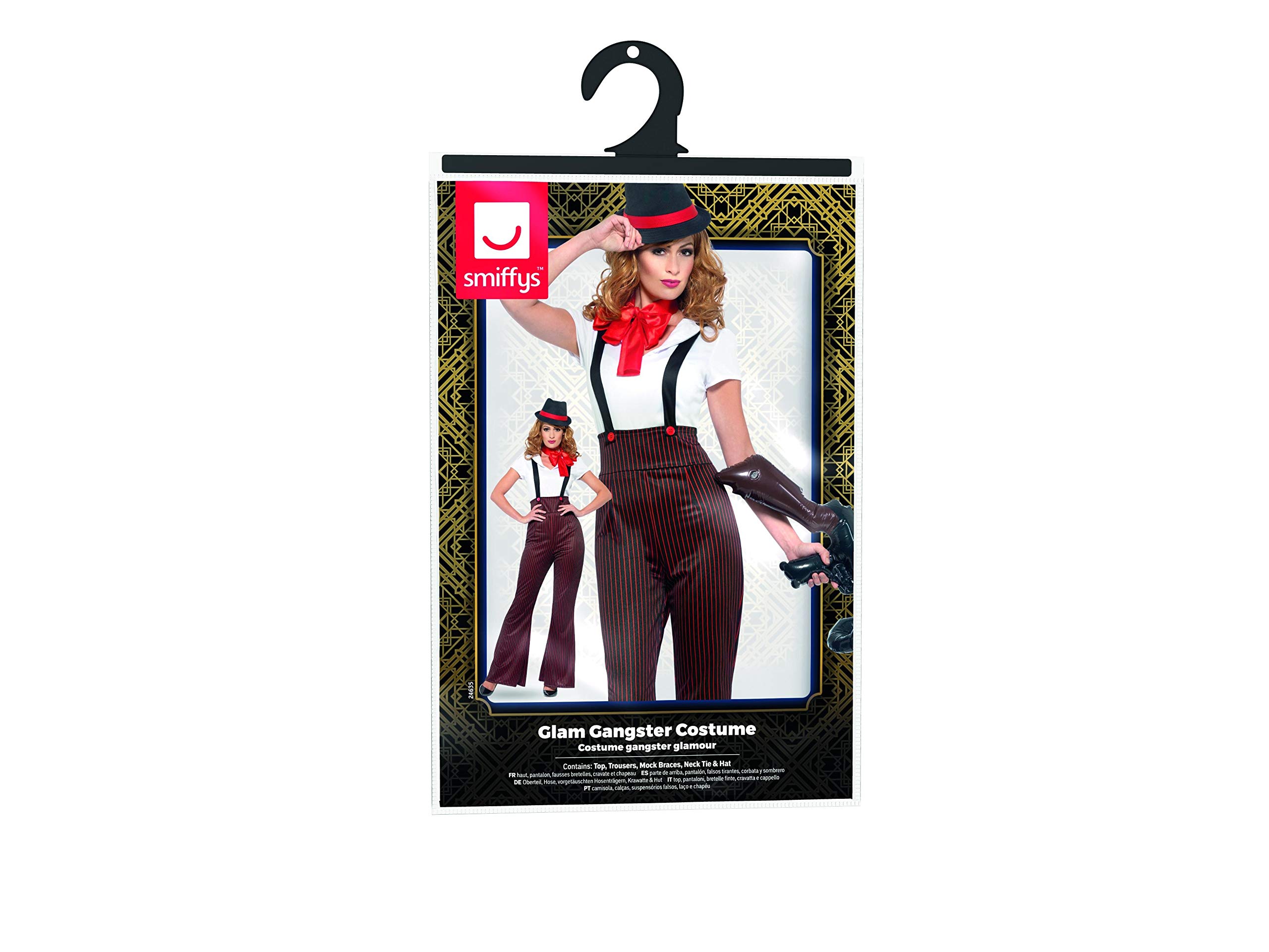 Smiffys Women's Glam Gangster Costume - Image 8