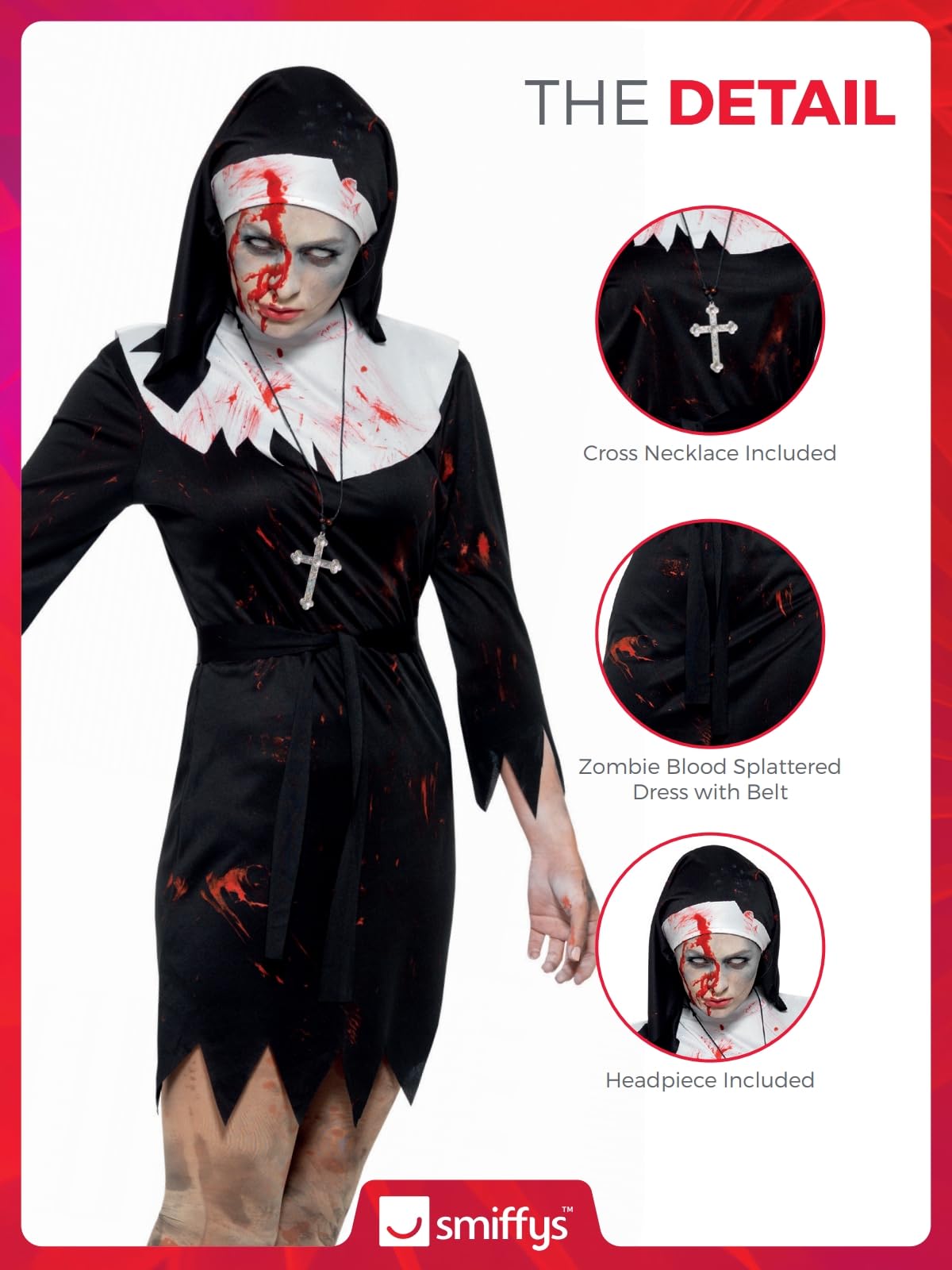 Zombie Sister Adult Women's Costume - Image 5